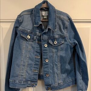 The Children's Place Medium Blue Denim Jacket, size 7/8